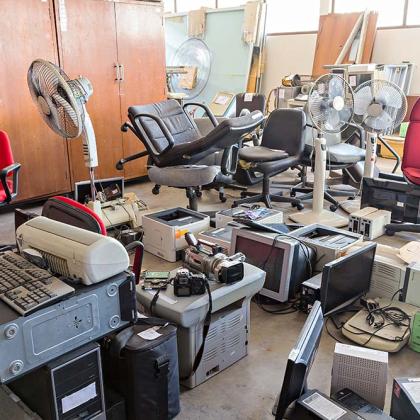 Commercial office equipment removal in Richmond VA